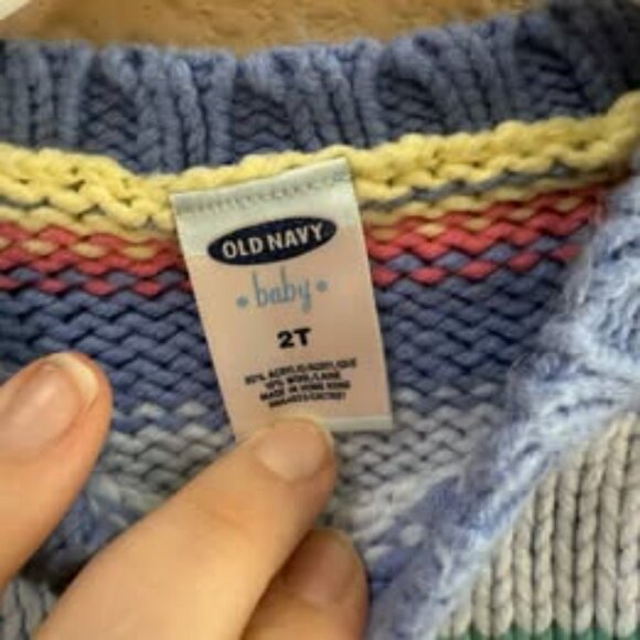 Y2K Old Navy 2t sweater - Picture 2 of 2